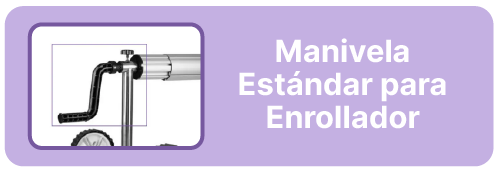 Manivela para enrollador thermal lux 5,2
